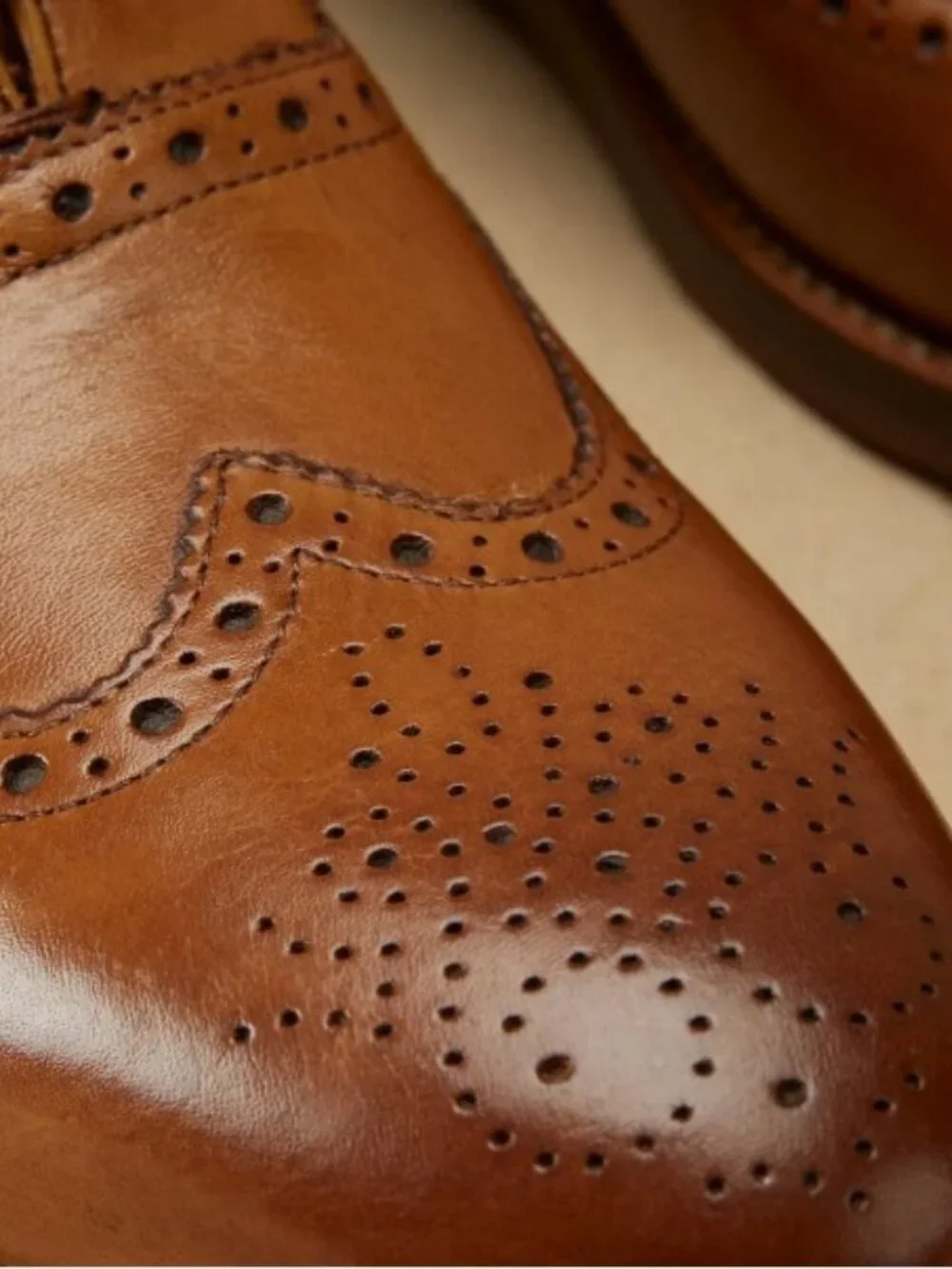 Oliver Sweeney Aldeburgh Tan Oxford Brogues - Size 13